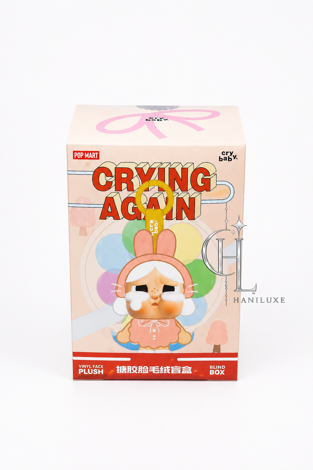 عروسک جعبه‌ای شانسی مدل کرای بیبی crying again | (بلایند باکس)