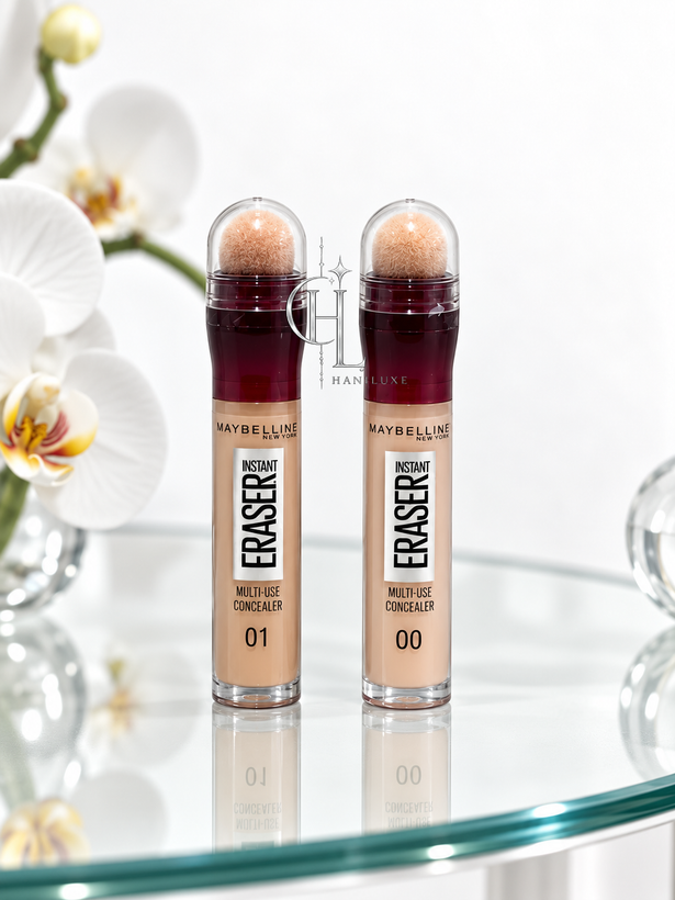 کانسیلر Maybelline Instant Eraser با بافت سبک و پوششدهی مناسب | استفاده روزانه و مهمانی