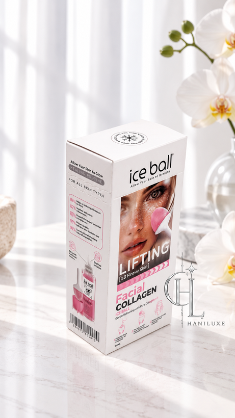 ژل آبرسان صورت آیس بال ice ball هیالورونیک و کلاژن مدل Hydrating حجم ۲۱۲ میل
