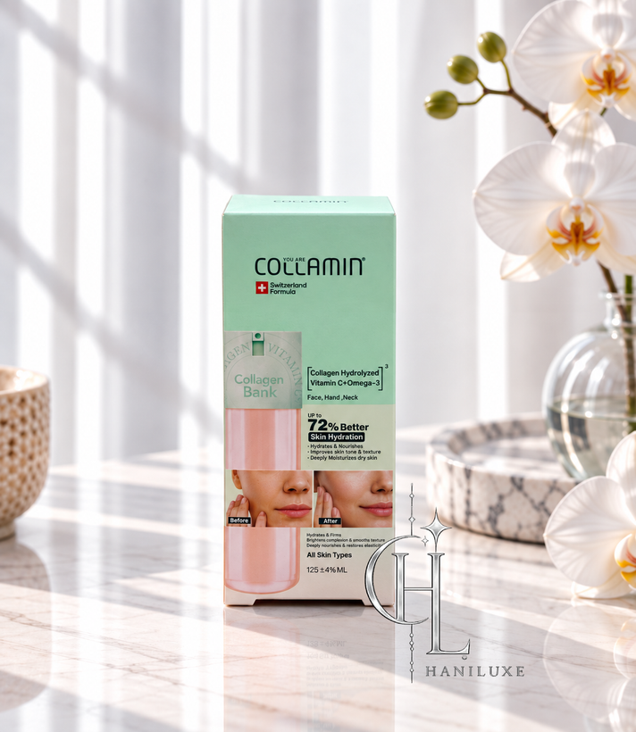 کرم کلاژن بانک کلامین Collamin Collagen Bank کرم مراقبتی، آبرسان و مغذی ۱۲۵ میل