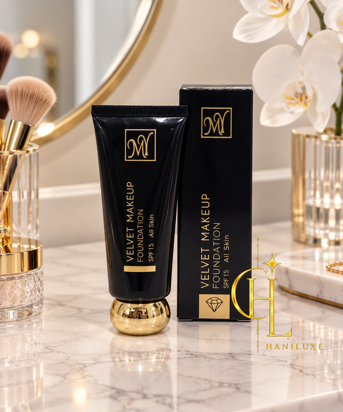 کرم پودر برند مای مدل ولوت Velvet Makeup مناسب انواع پوست با SPF15