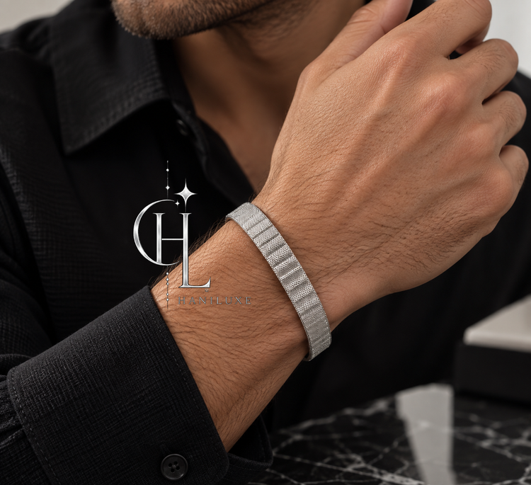 بنگل مردانه برند S steel مناسب استفاده روزمره