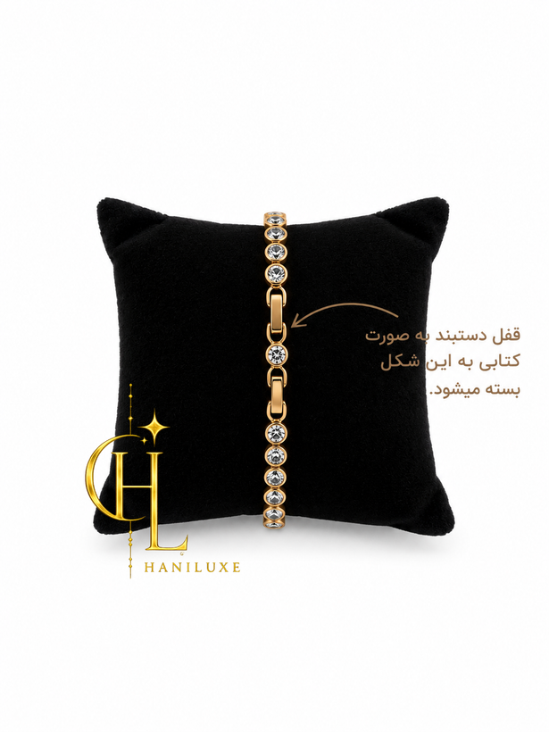 دستبند تنیسی برند ژوپینگ رنگ ثابت و ضد حساسیت
